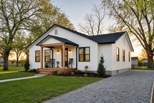 Representative residential addition matched to an existing Midwest home