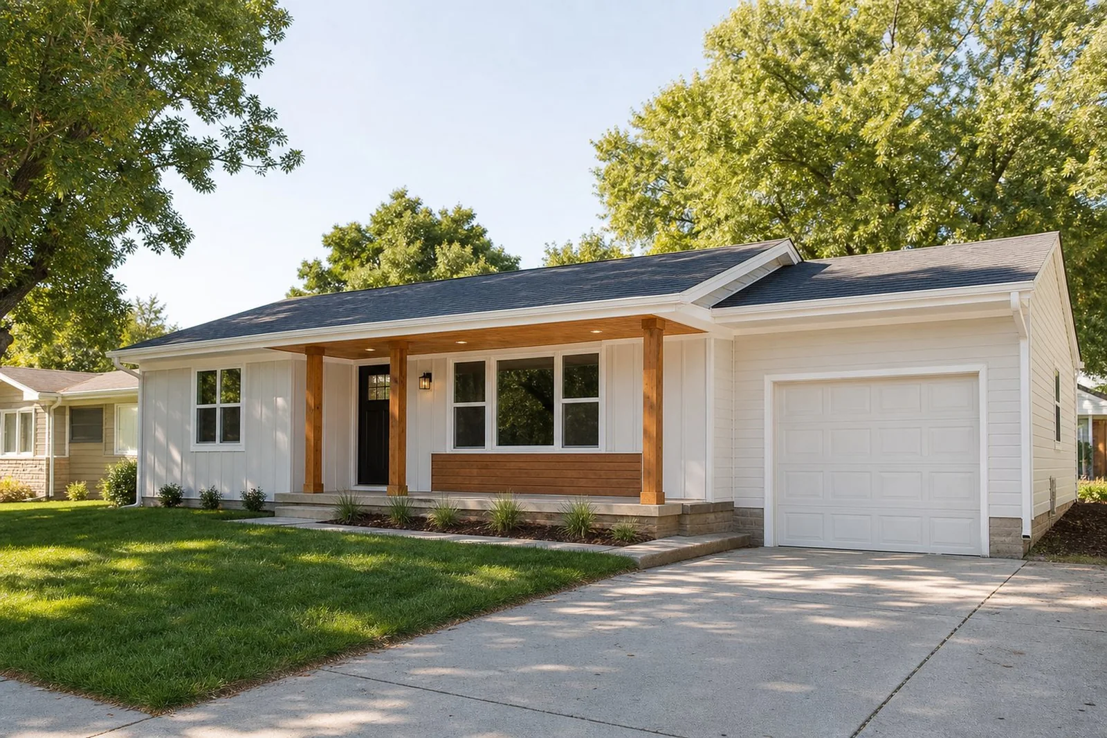 Representative whole-home renovation in Columbus, Kansas