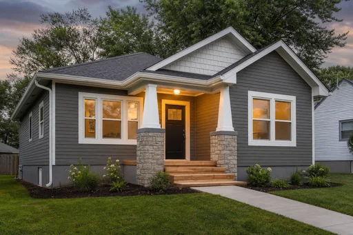 Representative exterior trim and finish carpentry on an older Kansas home